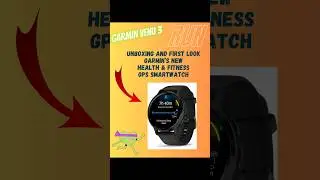 Garmin Venu 3 unboxing and first look