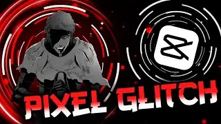 Pixel Glitch effect Tutorial in Capcut | Manga edit Tutorial in Capcut #capcuttutorial