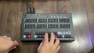 First experiment with the Twisted Electrons BlastBeats