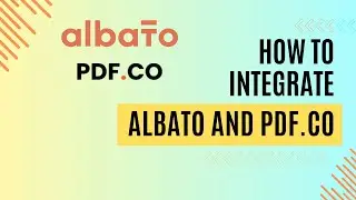 How to Integrate Albato and PDF.co?