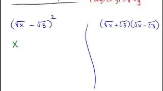 Special products of radical expressions: Conjugates and squaring