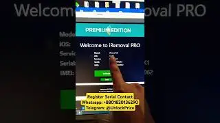 🔥 iOS 17.4.1 iCloud Bypass | iRemoval Pro premium Edition V2 | SN Register | unlockprice.com