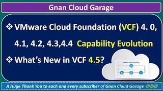 What’s New in VMware Cloud Foundation (VCF) 4.5? || VCF 4.0, 4.1, 4.2 ,4.3 ,4.4 Capability Evolution