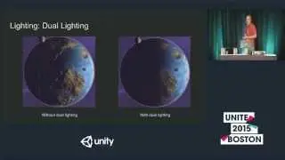 Unite 2015 - Creating the Galaxy with Unity 5: Disruptor Beam on Star Trek Timelines