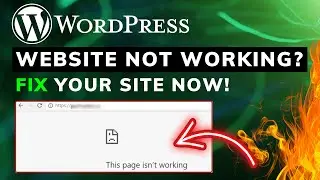 WordPress Website Not Working? Fix Your Site Now!