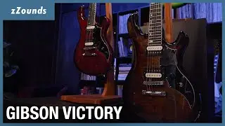 The Gibson Victory Figured Top Electric Guitar First Look | zZounds #gibson