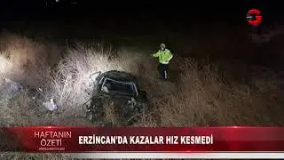 Erzincan’da kazalar hız kesmedi