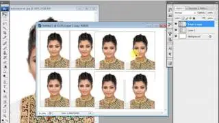 Create Passport Size Photo in Adobe Photoshop CS3 (In Studio)