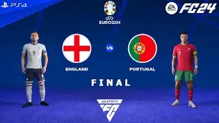 FC 24 PS4 - England vs Portugal | UEFA Euro 2024