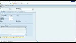 14 WORK CENTER 1 | SAP PP Course