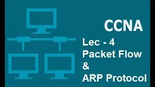 Packet Flow , What is ARP and How it works [Lecture 4]