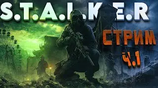 STALKER СТРИМ - ЧАСТЬ 1 - ПРОБУЖДЕНИЕ - СТАЛКЕР АНОМАЛИ (ТРУЕ  СТАЛКЕР, True Stalker)