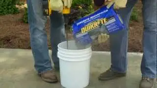 How to Use Quikrete Concrete Resurfacer   The Home Depot   YouTube