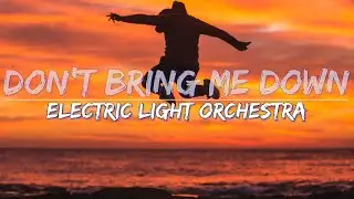 Electric Light Orchestra - Don't Bring Me Down (Lyrics) - Audio, 4k Video