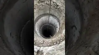 Работа по докопу колодца