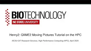 Henry2: QIIME2 Moving Pictures Tutorial on the HPC