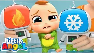 Hot And Cold  - Full Episode | Little Angel Nursery Rhymes for Kids | Kids TV Shows Full Episodes