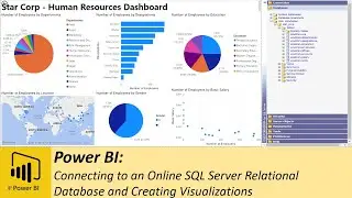 Power BI: Connecting to an Online SQL Server Relational Database and Creating Visualizations