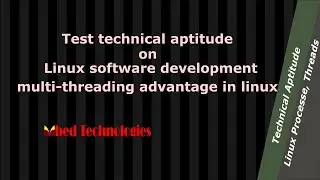 A technical question on multi-threading advantage in linux