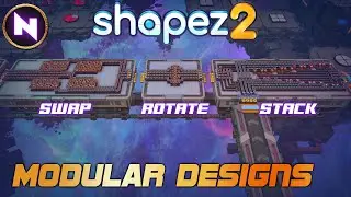 How To Play Efficiently ▶️ Make MODULAR DESIGNS! | 03 | Shapez 2 | Lets Play / Tutorial