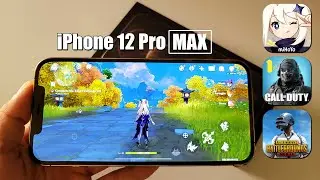 iPhone 12 Pro Max (Gold) - Genshin Impact, Pubg Mobile, Call of Duty Mobile Gaming Test