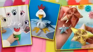 Best paper craft ideas. PAPER TOYS