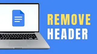 How to Remove Header in Google Docs