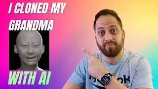 How to clone any human with AI | I cloned my grandma