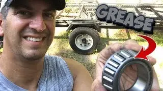 How To Grease Trailer Wheel Bearing By Hand