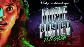 How To Make An 80s Horror Movie Poster Design Using AI Art