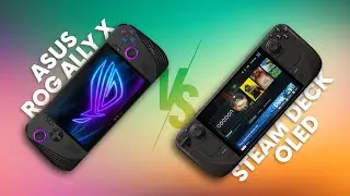 Asus ROG Ally X vs Steam Deck OLED: Who is the KING?