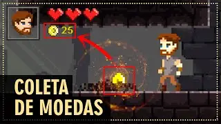 Aula 74 - Sistema de COLETA DE MOEDAS (Gold)