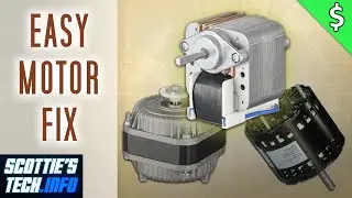 This common electric motor is SUPER easy to fix