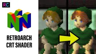 Nintendo N64 - RetroArch CRT TV Shader/Filter