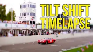 TILT SHIFT Timelapse of Goodwood Revival 2023