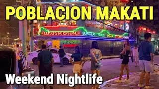 Weekend Nightlife in Makati City! | POBLACION MAKATI - Night Walking Tour 2023