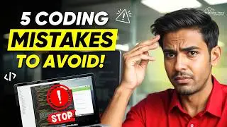 🚫 5 Mistakes Make You Inexperienced Developer (Avoid These!) | WsCube Tech