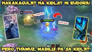 Nakakagulat na Kidlat ni EUDORA! pero si THAMUZ mas mabilis pa sa Kidlat! | mlbb 2024