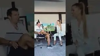 Виктория Боня на собеседовании