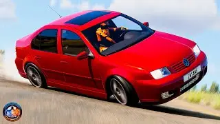 Satisfying Rollover Crashes #75 - BeamNG drive CRAZY DRIVERS