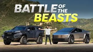 Tesla Cybertruck VS Rezvani Vengeance: Battle Of The BEASTS! | 4K