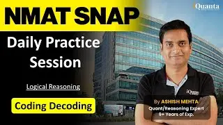 NMAT SNAP | Daily Practice Session | Coding Decoding | iQuanta