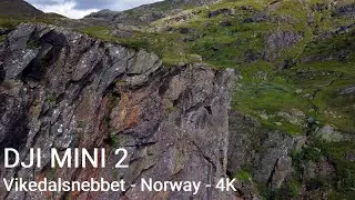 Mavic Mini 2 over Vikedalsnebbet - Norway - 4K