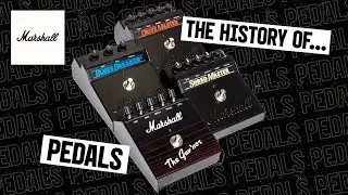 History of Pedals | Supa Fuzz, Supa Wah, The Guv'nor, Mark I & II Series, DRP-1 | Marshall