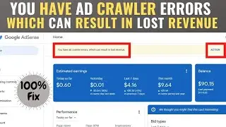 You have ad Crawler Errors, Which can Result in Lost Revenue How to Fix It | TechnoGuru Official |