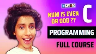 C Program to Check a Number is Odd or Even, C Language Tutorial, Coding Interview, Campus Placement