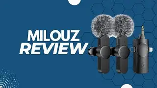 Review: MILOUZ Dual Wireless Microphones for iPhone/Android Phone/Camera/Laptop, Wireless Lavalier