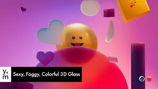 Sexy, Colorful, Foggy Glass in 3D