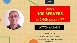 Create 100 Servers in one minute