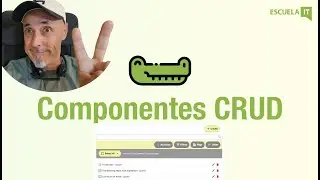 Componentes para implementar un CRUD automático